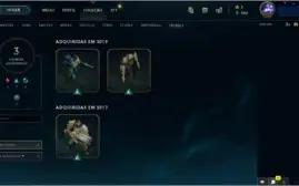 CONTA GOLD 3 Seasons 6, 7 e 9 173 SKINS TODOS OS CHAMPIONS