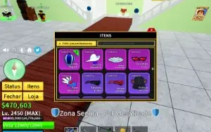 venda de conta blox fruit(level max com varios itens)
