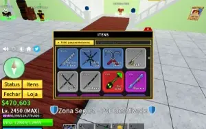 venda de conta blox fruit(level max com varios itens)
