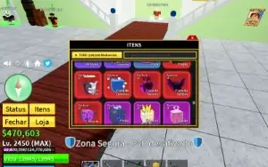 venda de conta blox fruit(level max com varios itens)