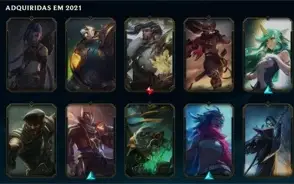 Conta plat 3 mmr mestre 65% win rate main ADC, SÓ SKIN DAORA