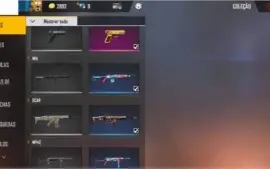 Conta Free Fire Ouro 3 Com roupas e muito + ver os print