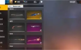 Conta Free Fire Ouro 3 Com roupas e muito + ver os print
