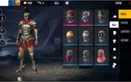 Conta Free Fire Ouro 3 Com roupas e muito + ver os print