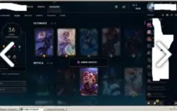 Conta com duas Skins Ultimate