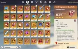 Diluc C1 + Xiao e Quase todos 5 Estrelas