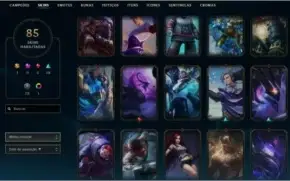 Conta League of Legends GOLD 2 / 126 campeões / 85 skins