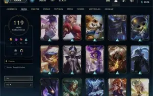 Conta perfeita para você que gosta de ter varias skins