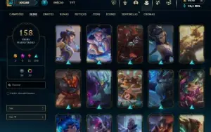 Ferro 2 com 130 Champs e 158 Skins ( MID / TOP )
