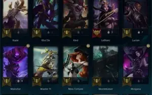 CONTA DIAMANTE 4 LOL (EMOTE MESTRE 2021)