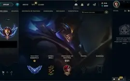 CONTA DIAMANTE 4 LOL (EMOTE MESTRE 2021)