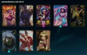 CONTA DIAMANTE 4 LOL (EMOTE MESTRE 2021)