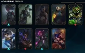 CONTA DIAMANTE 4 LOL (EMOTE MESTRE 2021)