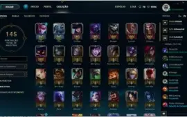 Conta Lol Gold V Com 29 Skins