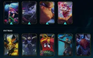 Conta League of Legends Full Acesso - 62 Champs e 36 Skins