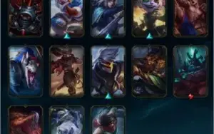 CONTA LOL LVL 282, 91 SKINS, D3 S10 , 83 champs.