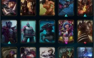 CONTA LOL LVL 282, 91 SKINS, D3 S10 , 83 champs.