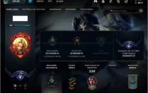 CONTA LOL LVL 282, 91 SKINS, D3 S10 , 83 champs.
