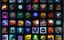 CONTA GOLD IV FLEX, 110 CAMPEÕES, 25 SKINS, 15 BAÚS HEXTEC..