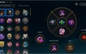 Conta league of legends Lv 317 todos campeões 127 skins