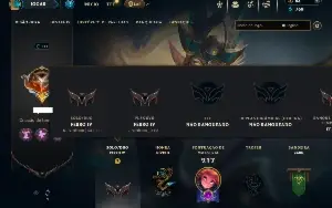 Ferro 4 com 95 Champs e 160 Skins ( Mais de 100 Jogos )