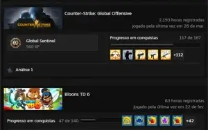 CONTA LVL 20 + PRIME