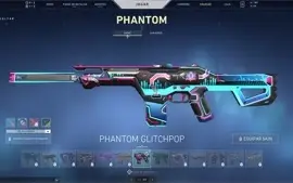 conta no valorant, com skins, rank : platina