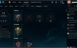 Conta LoL 53, 98 skins, perfeita para smurf, MUITO BARATO