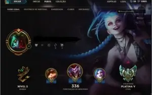 Conta Platina 5, melhor preço! All champs, 82 skins