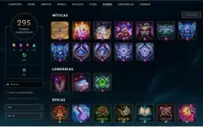 Conta League of Legends Todos os Campeões