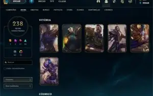 Conta League of Legends Todos os Campeões