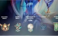 Conta lol lvl 151 gold 4
