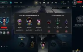 Conta League of Legends Full Acesso - 112 Champs e 85 Skins