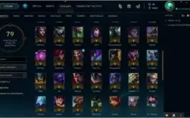 Conta Lol 85 Champs