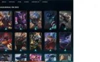 Conta de LOL Nunca BAN 291 skins 28mil essencias 4176 rp