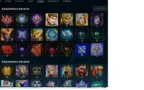 Conta de LOL Nunca BAN 291 skins 28mil essencias 4176 rp