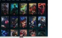 Conta de LOL Nunca BAN 291 skins 28mil essencias 4176 rp