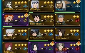Conta naruto online top 54 com hindra,server s658 nagato