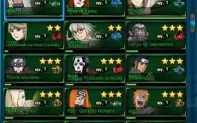 Conta naruto online top 54 com hindra,server s658 nagato