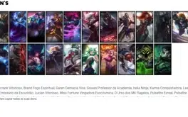 Conta prata 2 com 52 Champs e 22 Skins