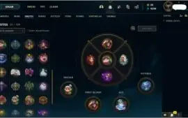 Conta League of Legends e Valorant