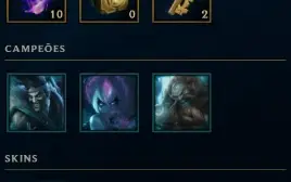 Conta diamante 4 com 40 win, 39pdl, 33champs (smurf)