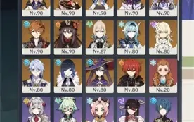 CONTA GENSHIN MUITO FORTE VÁRIOS T5