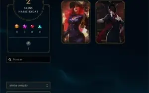 Conta mestre lol