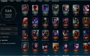 Conta League of Legends Ouro 2 - SoloQ / Ouro 1 - Flex