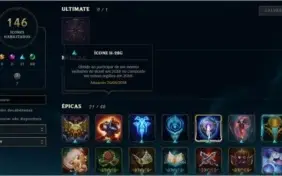 Conta League of Legends Ouro 2 - SoloQ / Ouro 1 - Flex