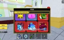 Conta de roblox upada em blox fruit e outros jogos