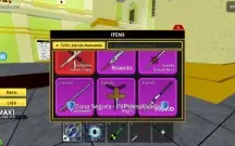 Conta de roblox upada em blox fruit e outros jogos