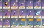 Conta AR 52, Venti, Childe, Mona, Keqing, Albedo e Qiqi
