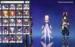 Conta Genshin Ar 55 10+ Personagens T5 1 Arma T5